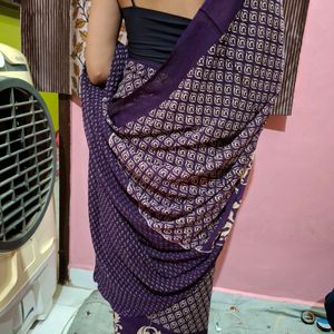 PURPLE SAREE