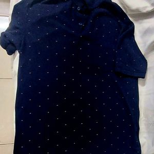 Navy blue L Peter England TShirt