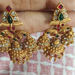 Gold Finish Jhumkas 💫✨