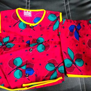 Brand New Boys' 2 Piece Printed Shirt And Pant Set