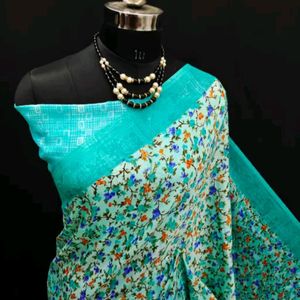 Elite Fashionable Printed Saree*