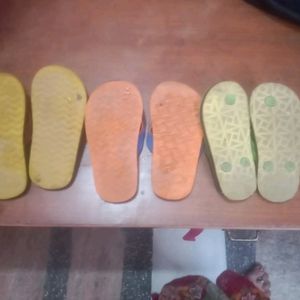 Pairs Of 3 daily Wear Slippers