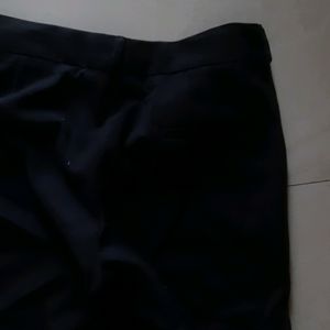 ladies black formal trousers