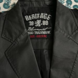 Black Mens Leather Jacket