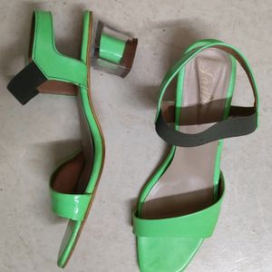 Neon green Heels