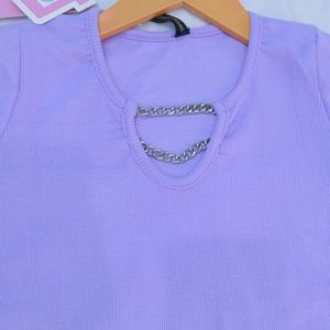 Crop Top Lavender