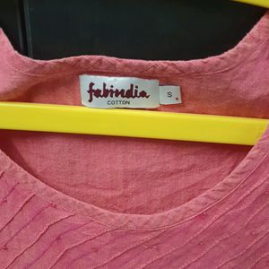 FABINDIA Pure Cotton Beaded Top