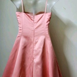 Peach Gown