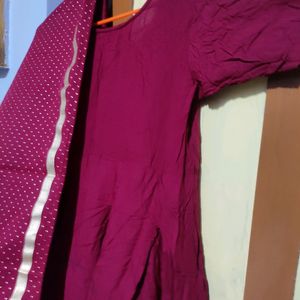 New Round Kurti With DUPATTA