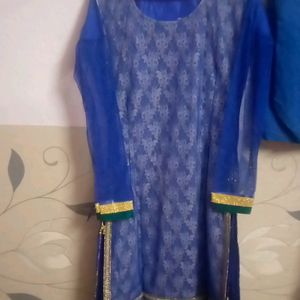 Full Embroidery Kurta Set