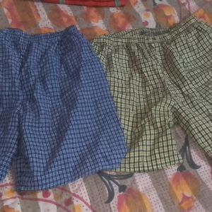 Stylish Checked Boxer For Men 2 Pack Combo