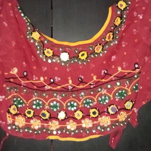 It's A Very Beautiful Rajastani Lehenga For Kids