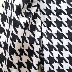 Geometrical Black White Top