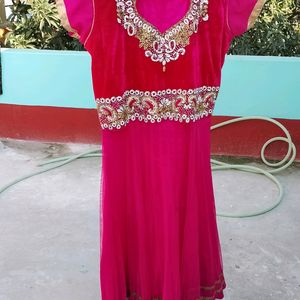 Pink Anarkali 💖