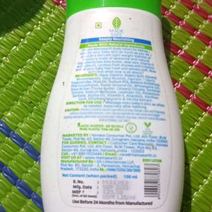 Mamaearth Body lotion 💚💚💚