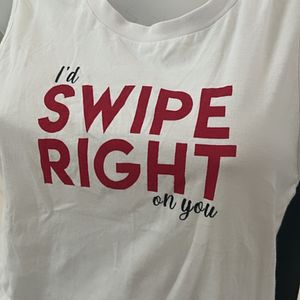 Tinder Right Swipe Tank Top