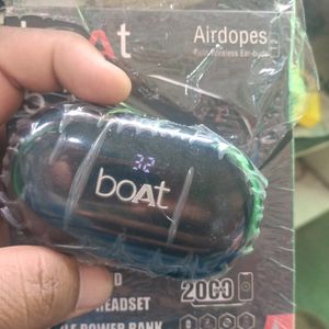 Boat Airdopes T2 Earbuds Also Power Bank