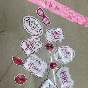 Bride To Be Props