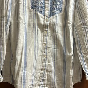 Women Shirt With Embroidery