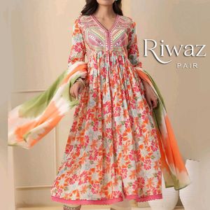 RIWAZ PAIR WITH DUPATTA SET(1sett)