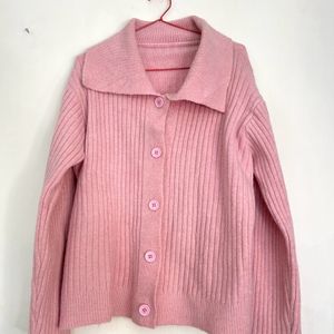 Pink Cardigan