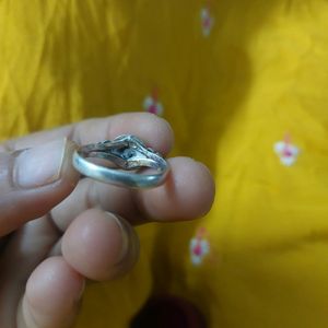 Men And Women Silver Ring