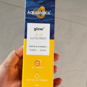 Aqualogica Glow & Dewy Sunscreen