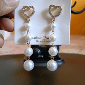 Pearl Elegant Long High-end Korean Tassel Earrings