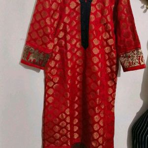 Red Astar Kurta For Women & Girls