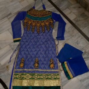 Blue Suit Set