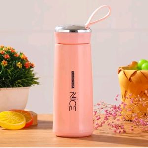 Nice Premium Glass Water Bottle, 400ml