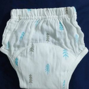 Padded Cloth Diaper For New Born (Pack Of 4)