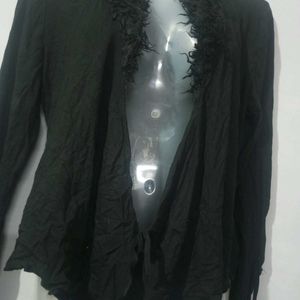 Very Beautiful Black Shrug Jacket