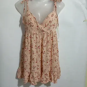 CUTE MINI FLOWER PRINTED DRESS