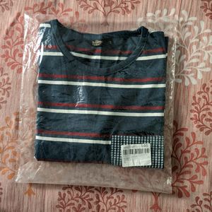 Striped Round Neck Tshirt