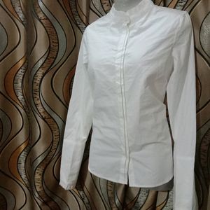 Formal White Stylish Top