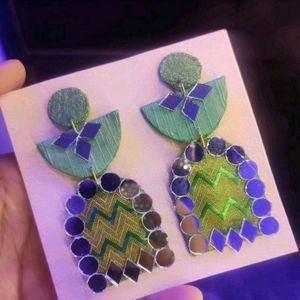 Mehndi Special Earrings 💚