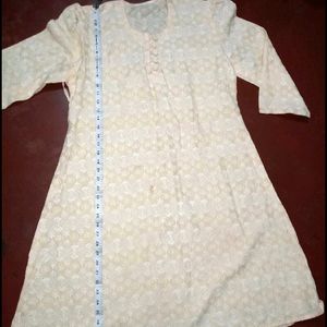 Cream Colour Kurta