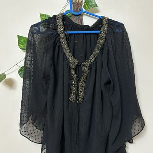 Embroidered Tunic Top