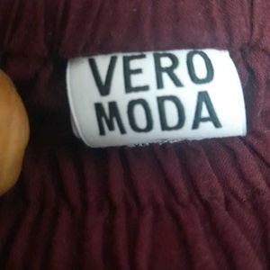 Vero Moda Cotton Pant Available Fot Sale