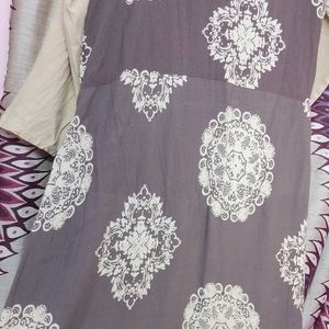 Long Anarkali Kurta 3/4sleev