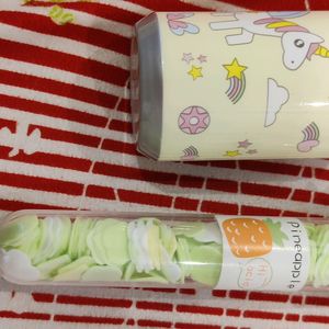 Cute Wet Wipes Can And Paper Soap