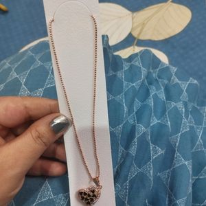 Korean Girls Pendant With Chain