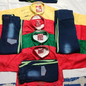 Baby Boy Shirt and Jeans 2-4 Years