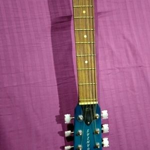 Blue Colour Beautiful Brand New Guitar