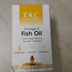 Tac Omega 3 Fish Oil Tablets + a Surprise Gift