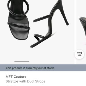 MFT COUTURE Stiletto With Dual Strap