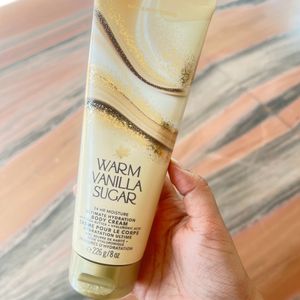 Warm vanilla BBW Body Cream