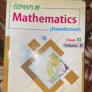 Elements of Mathematics Class 11 book