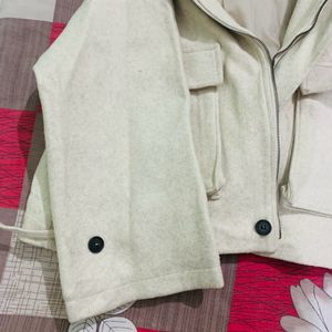 Woolen Crop Jacket For Girls And Boys